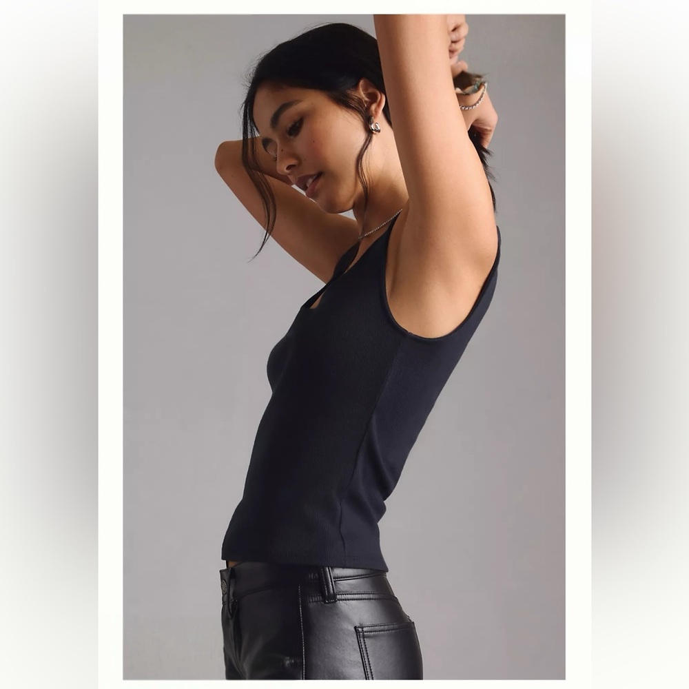 NEW Anthropologie Maeve Square-Neck Tank - Picture 2 of 12